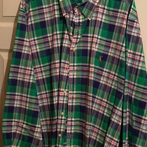 Multi colored Ralph Lauren Button Down POLO